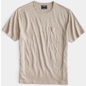 Todd Snyder | Linen jersey t-shirt in desert beige